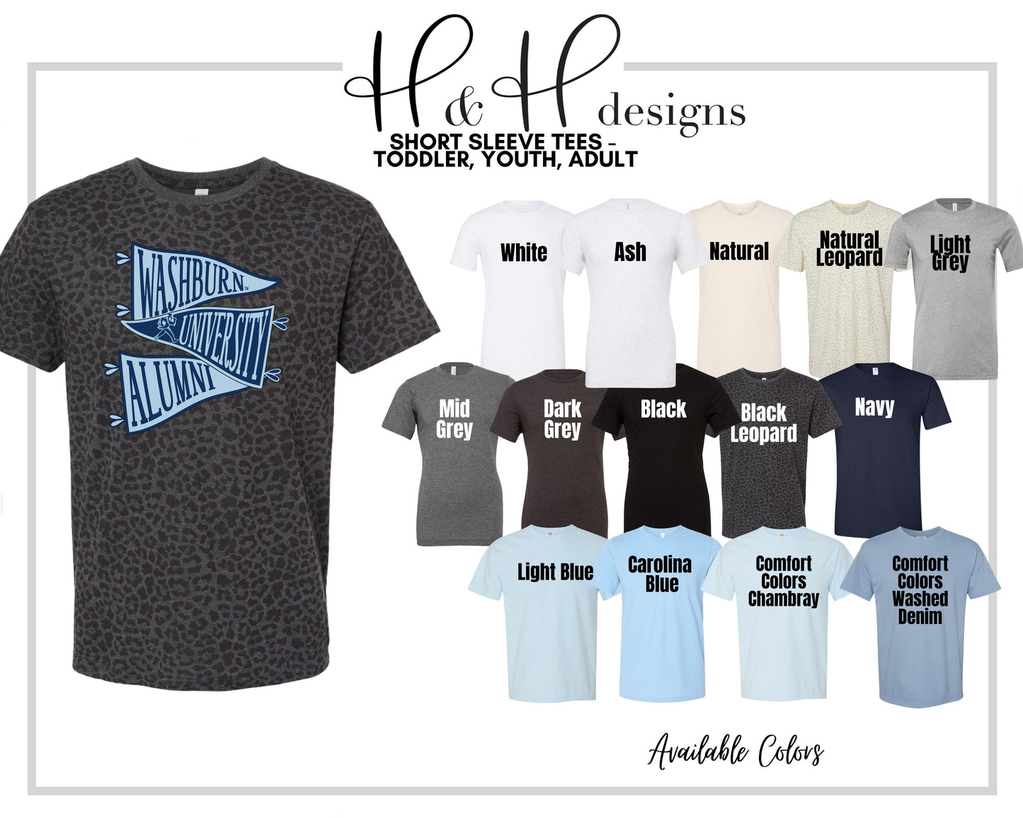 Washburn Alumni Pennants  ~ Licensed Apparel ~ HHWU217