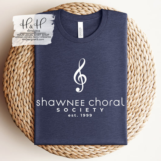 Shawnee County Choral Society - White Print