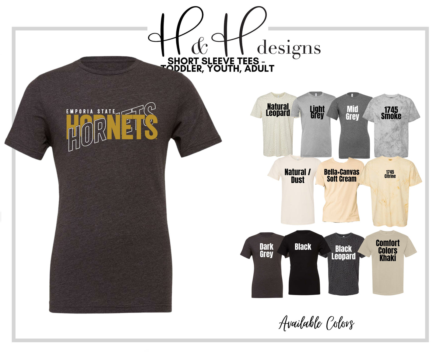 Emporia State Hornets Double Vision ~ HHESU120