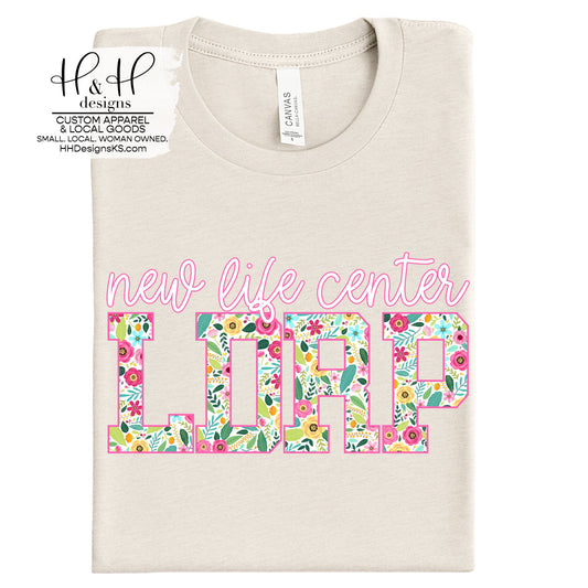 LDRP Floral Block ~ New Life Center