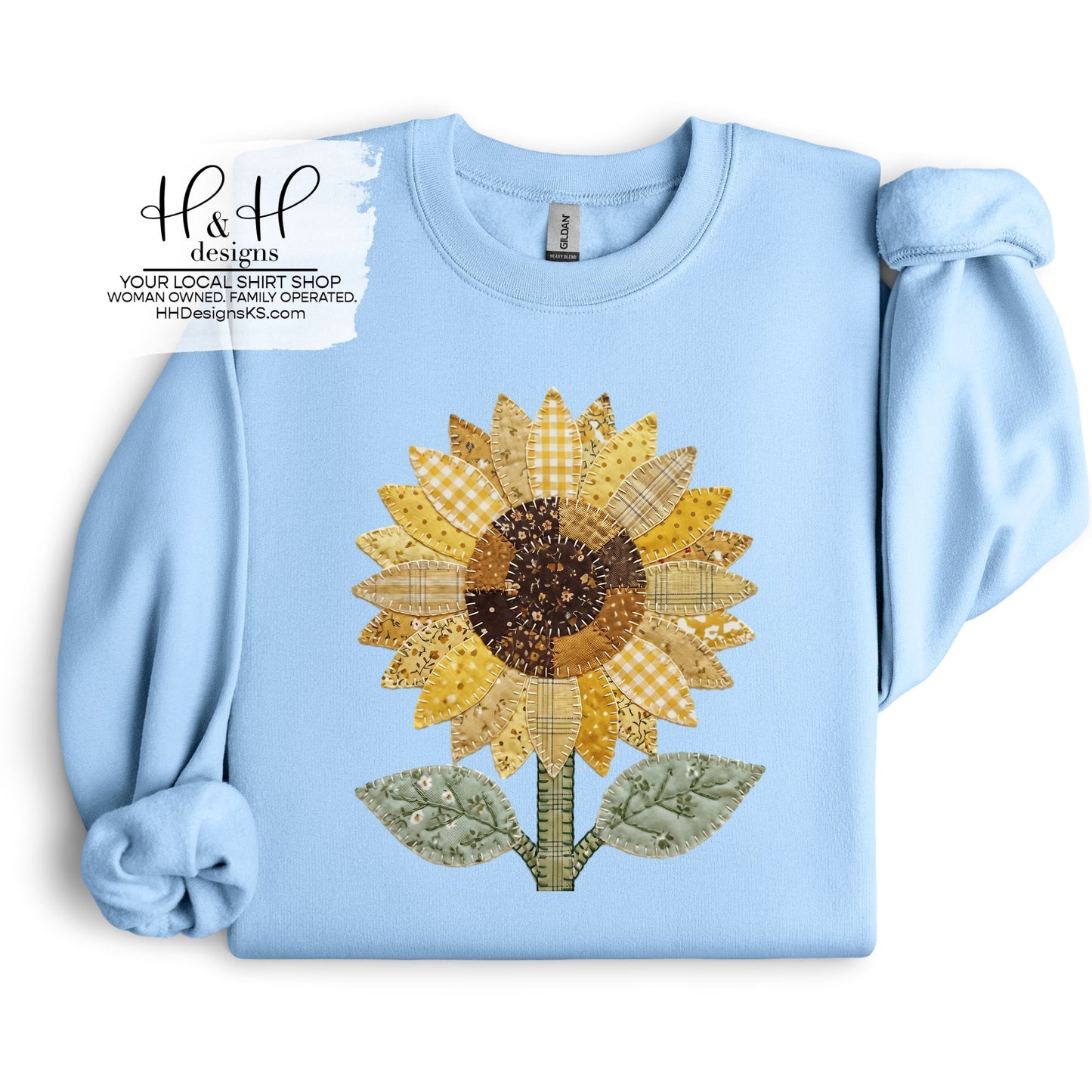 Quilted Sunflower ~HH2056