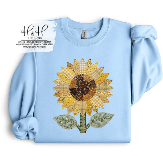 Quilted Sunflower ~HH2056