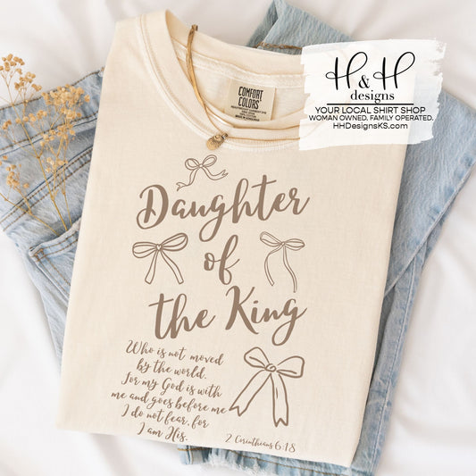 Daughter of the King ~ Brown Bows ~ HH2064