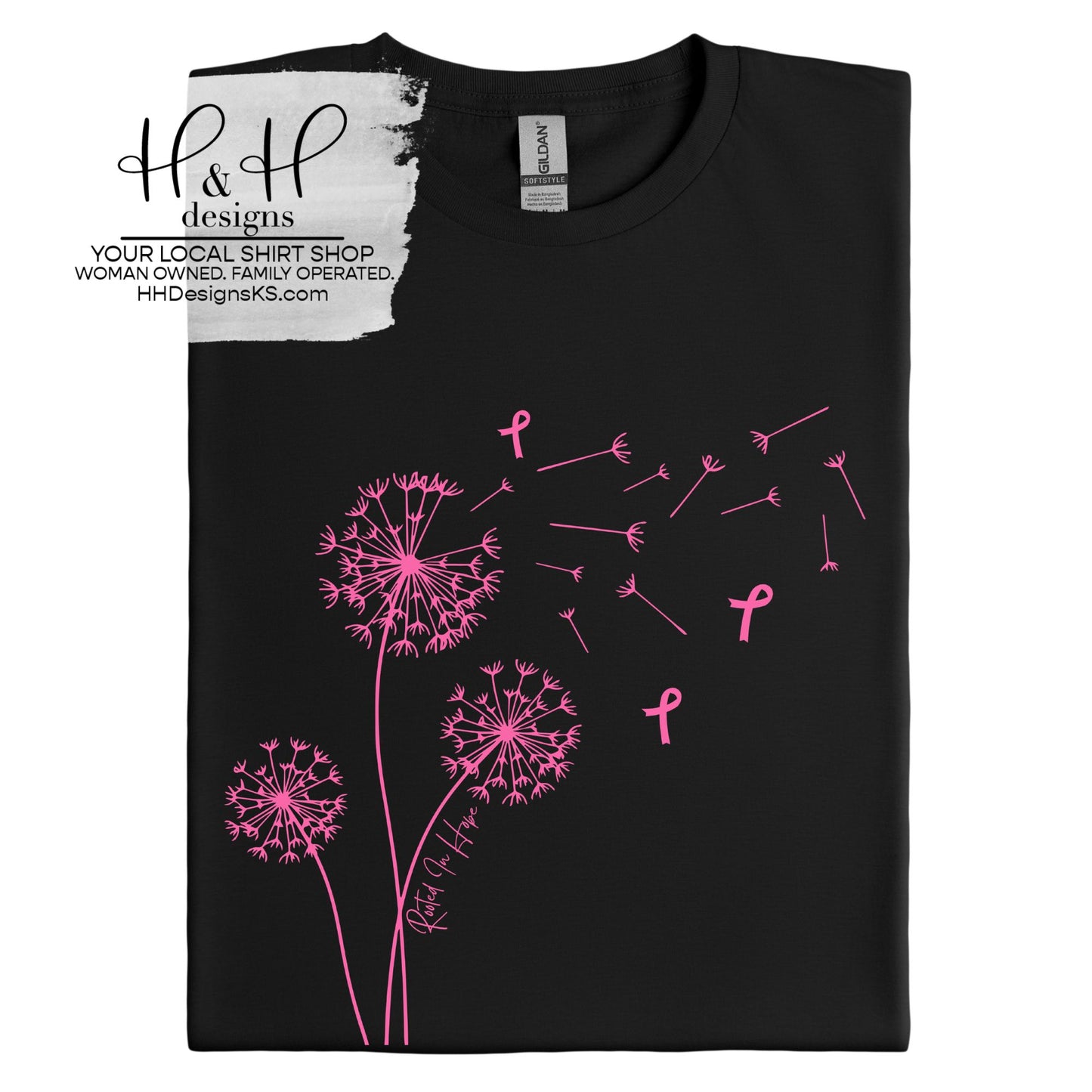 Rooted in Hope Dandelions ~ Making Strides Topeka Fundraiser - HH2110
