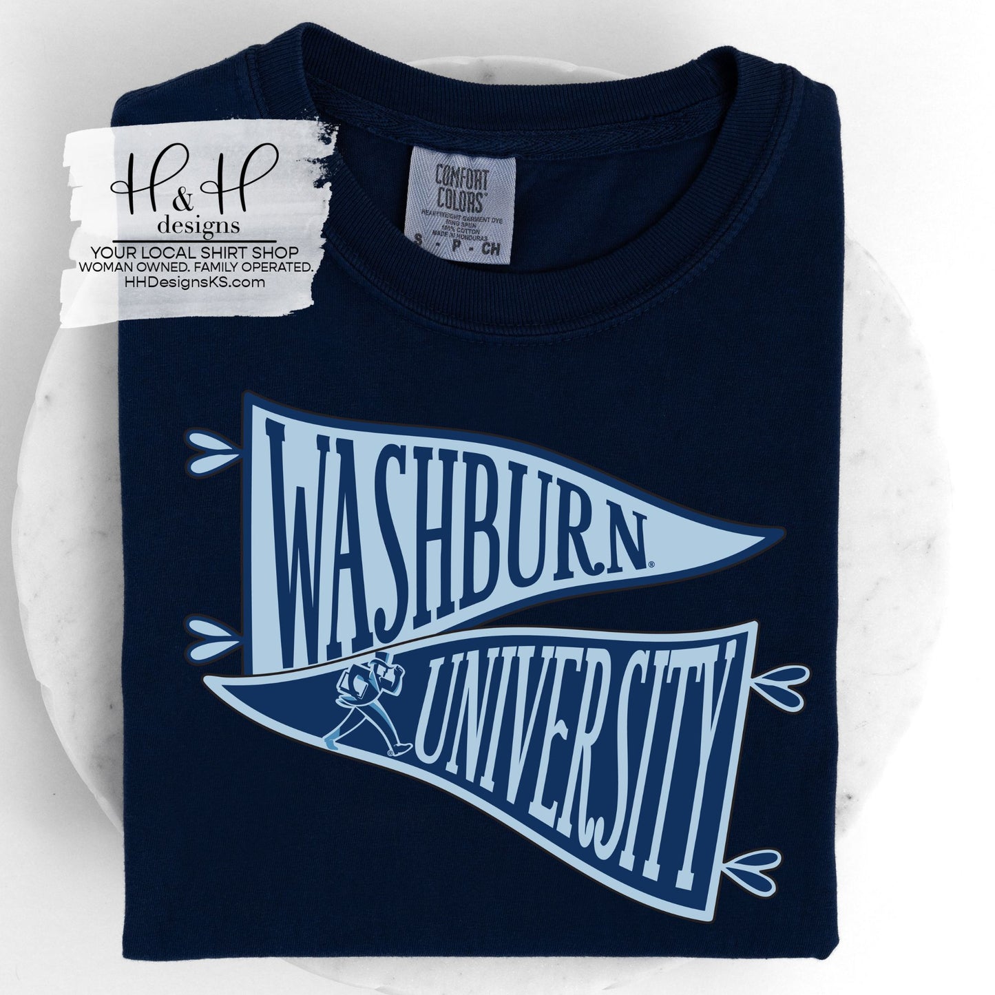 Washburn University Mascot Pennant Stack ~ Licensed Apparel ~ HHWU220