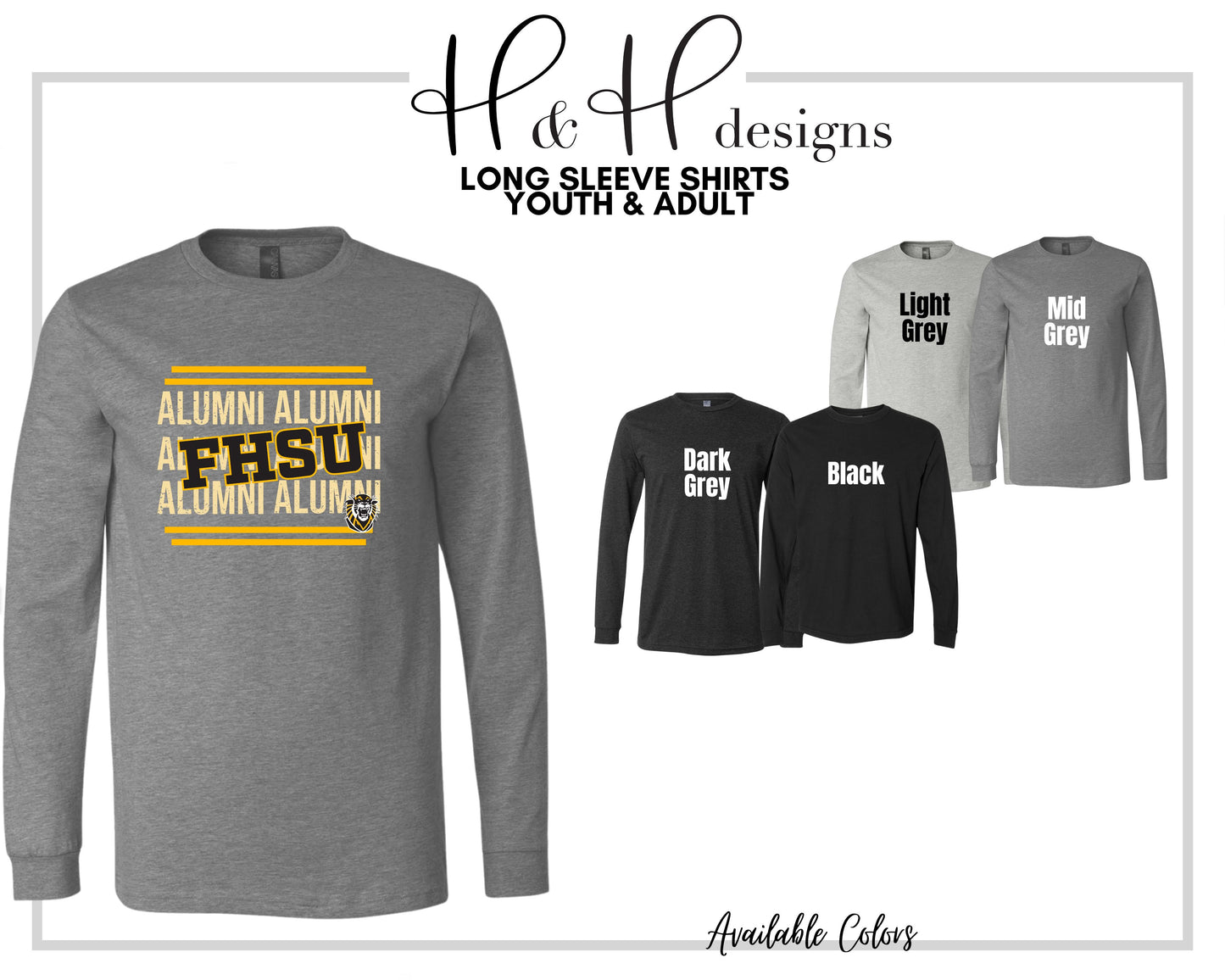 Fort Hays State Alumni ~ Licensed Apparel ~ HHFHSU127