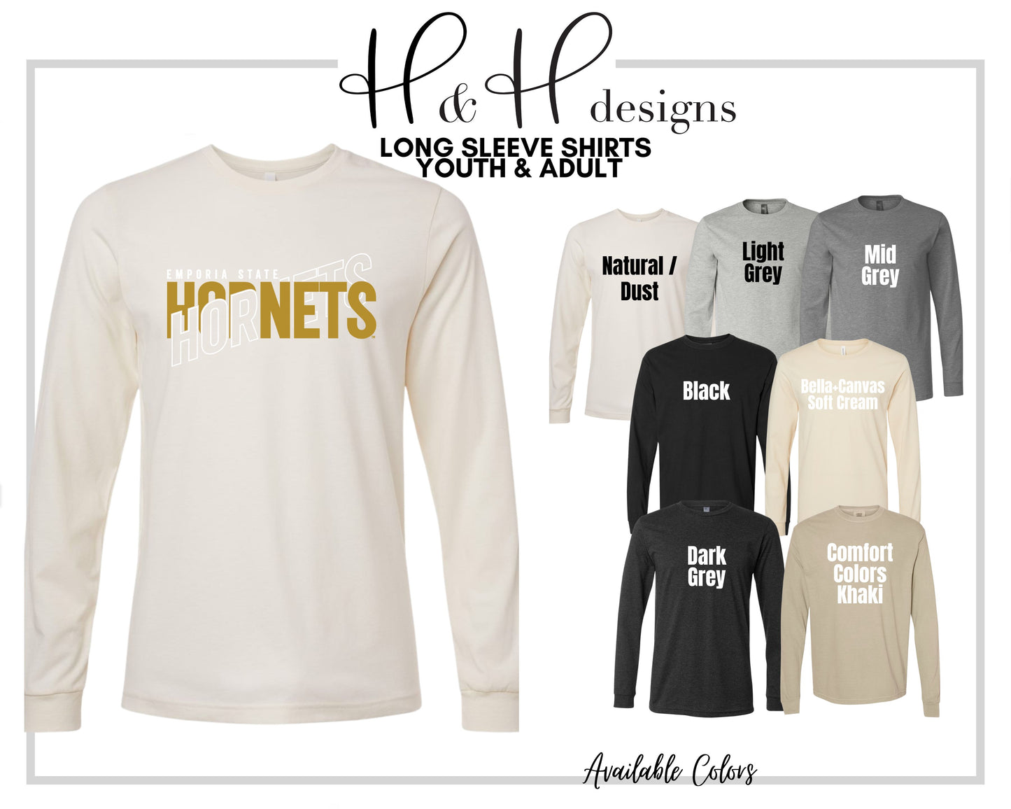 Emporia State Hornets Double Vision ~ HHESU120