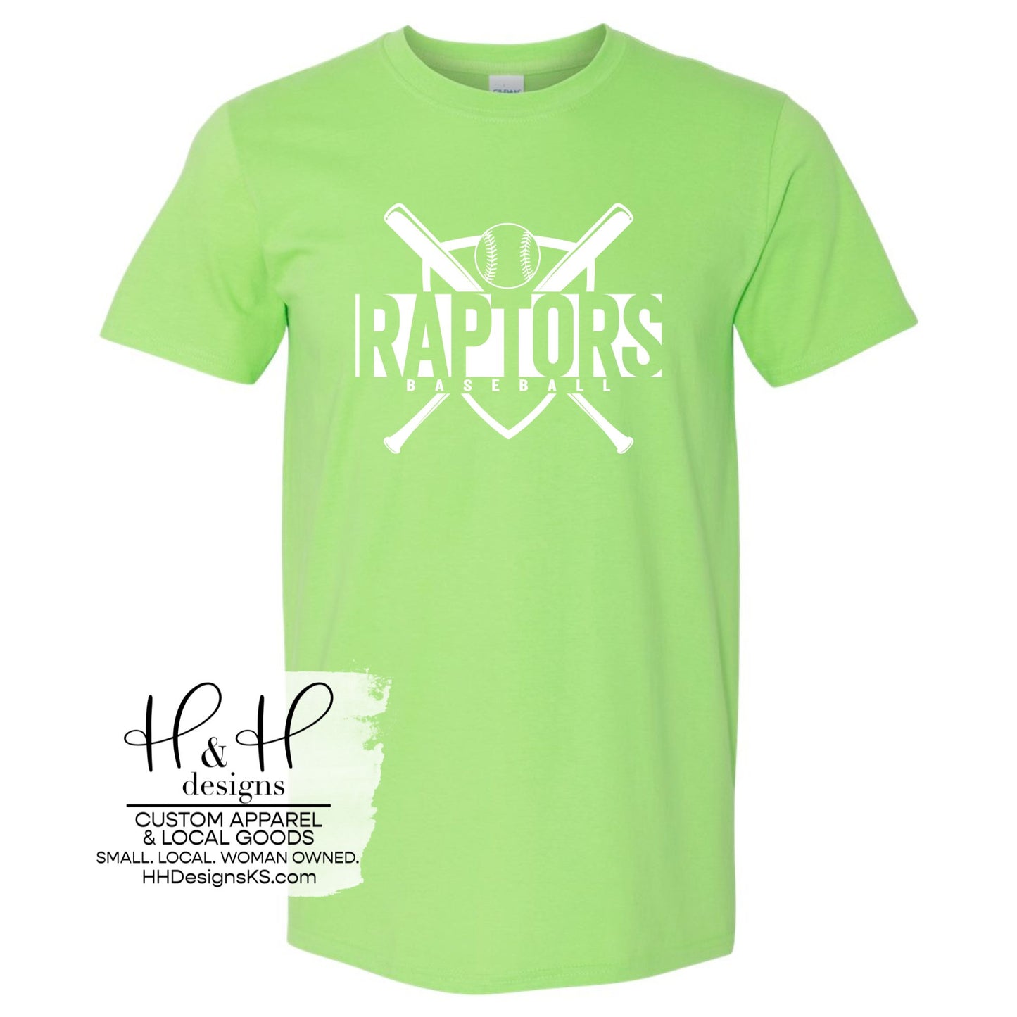Raptors Crossed Bats ~ Raptors Baseball