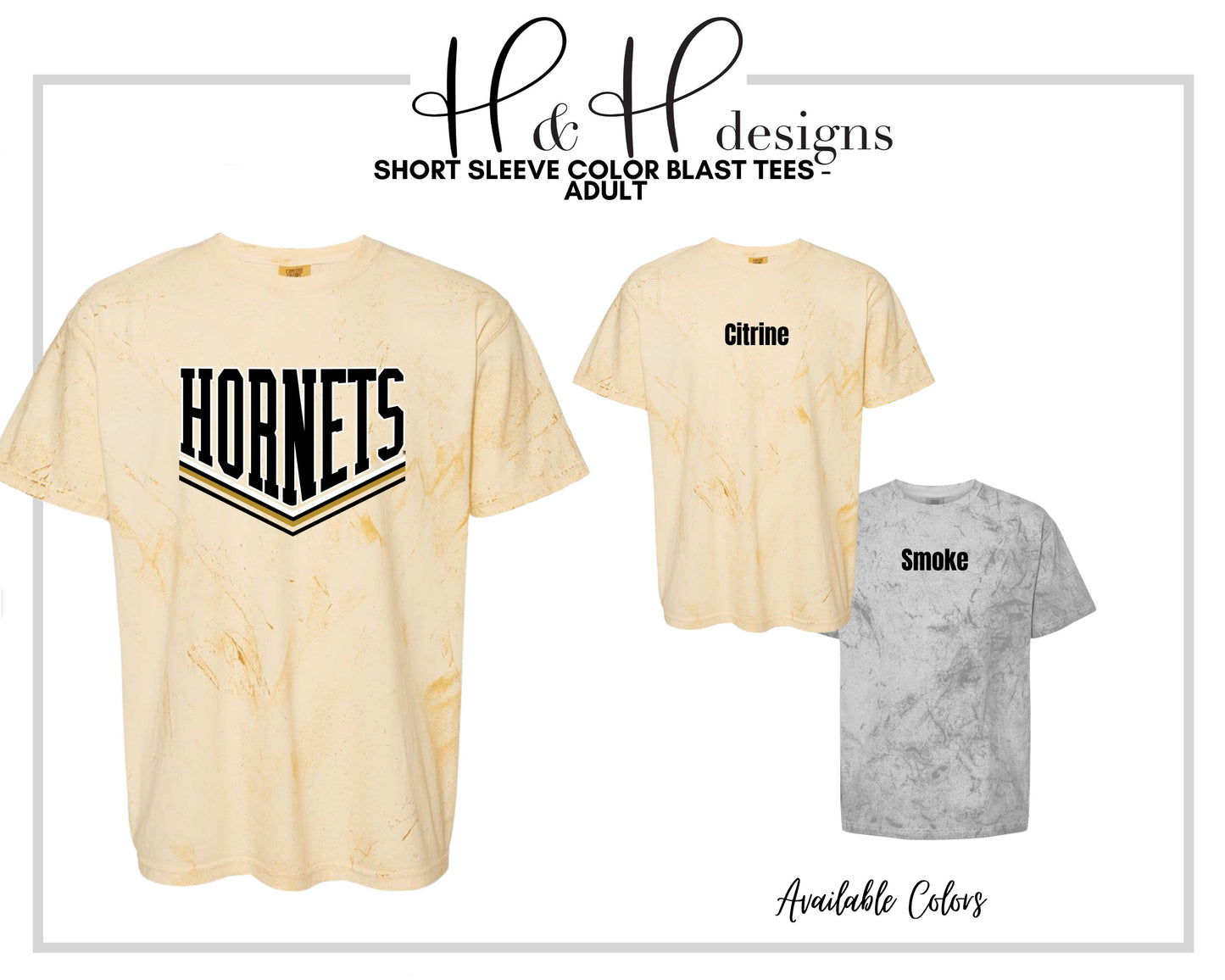 Hornets Double Point ~ Licensed Apparel ~ HHESU107