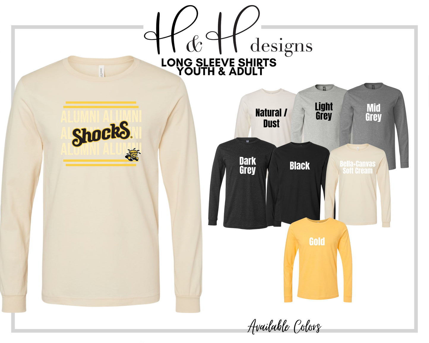 Wichita State Alumni ~ Licensed Apparel ~ HHWSU127