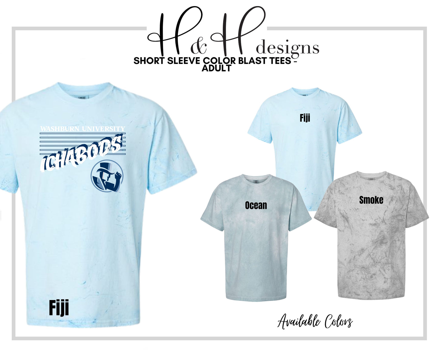 Ichabods Six Rectangles ~ Licensed Apparel ~ HHWU207