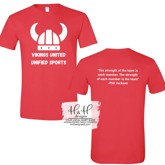 Vikings United Unified Sports Helmet ~ Seaman Unified Sports 2025