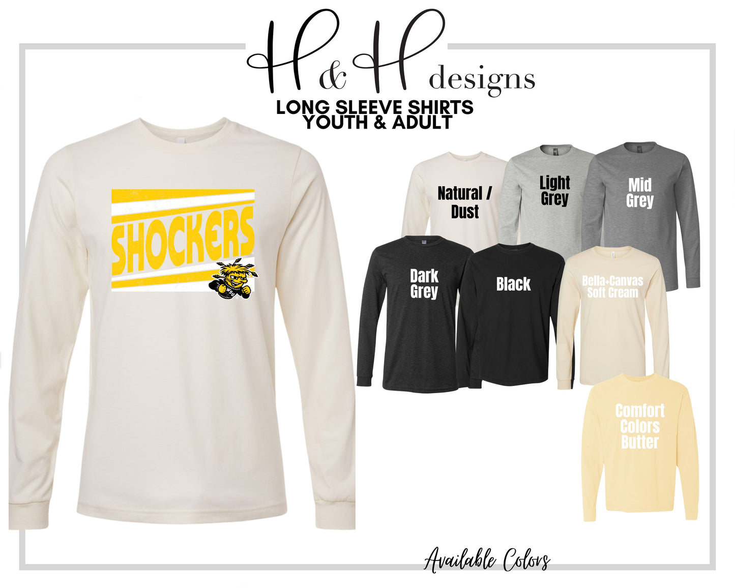 Shockers Triple Triangle ~ Licensed Apparel ~ HHWSU115