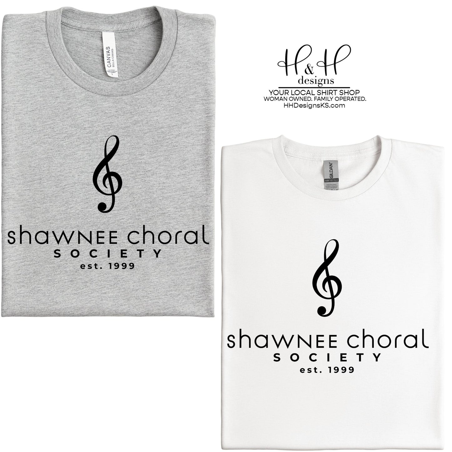 Shawnee County Choral Society - Black Print