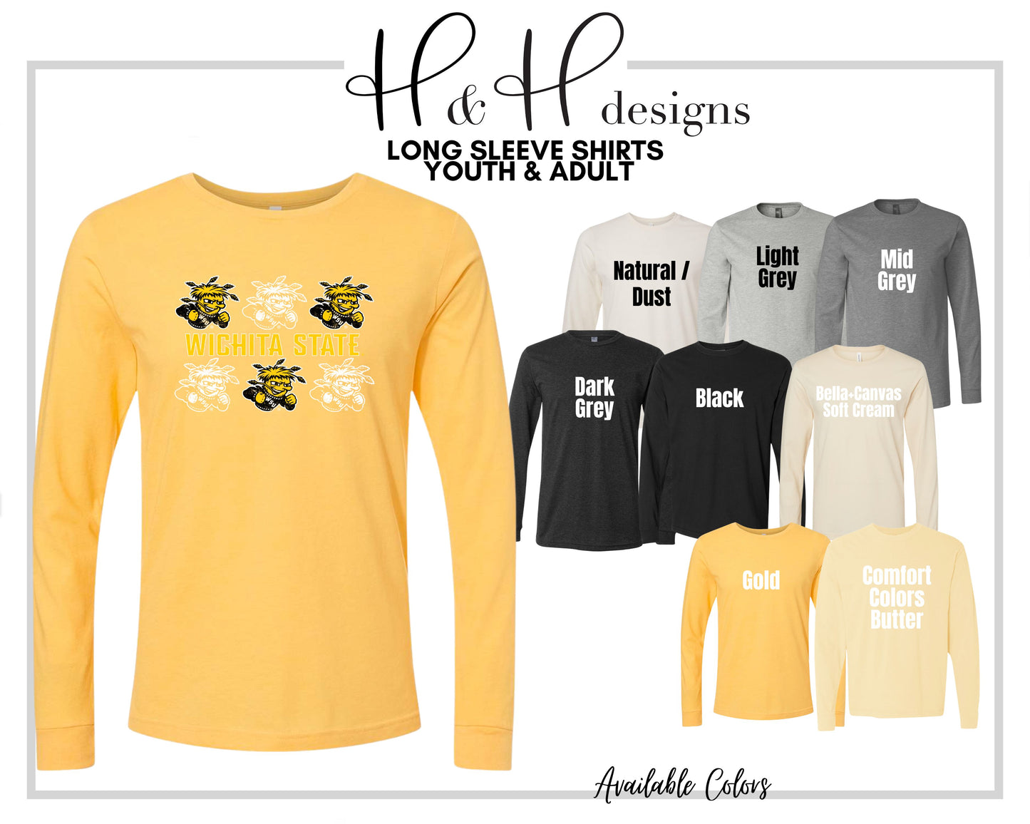 Distressed Shockers ~ Licensed Apparel ~ HHWSU111