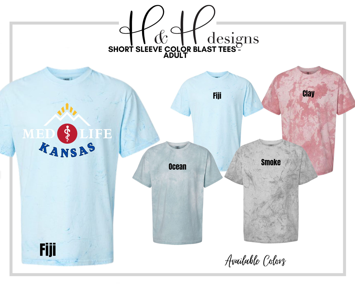 Medlife Kansas for Black ~ KU Medlife Licensed Apparel ~ HHKU144