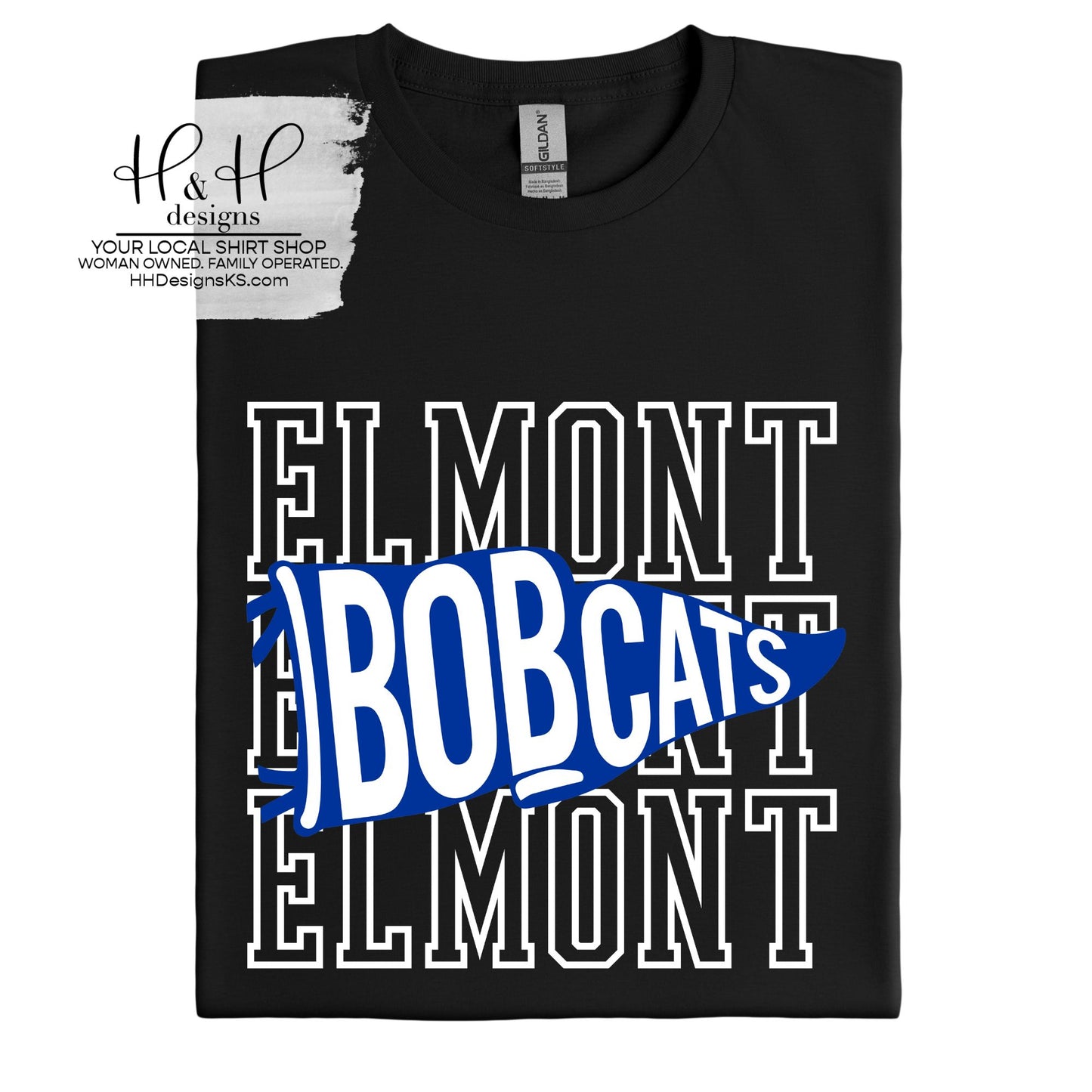 Elmont Bobcats Pennant Stack  ~ HH1000 ~ Elmont Elementary 2026