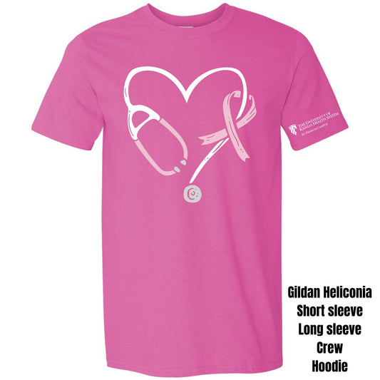 Healthcare Heart on Pink ~ St. Francis Race Against Breast Cancer Fundraiser