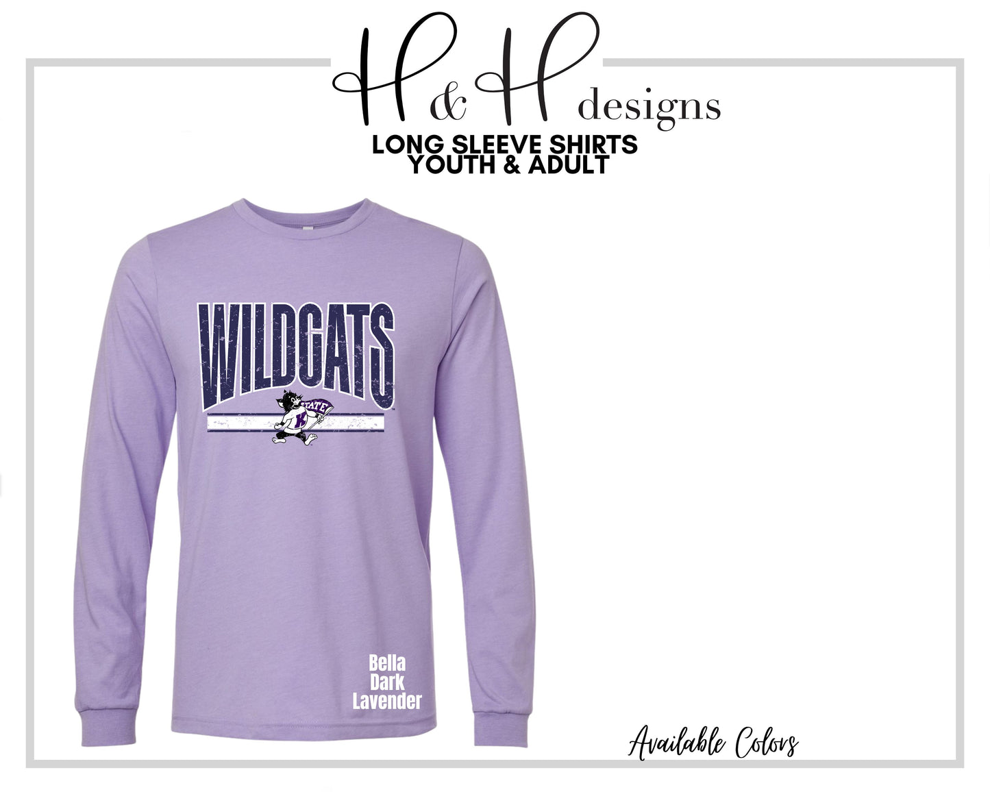 Distressed Wildcats ~ HHKSU171