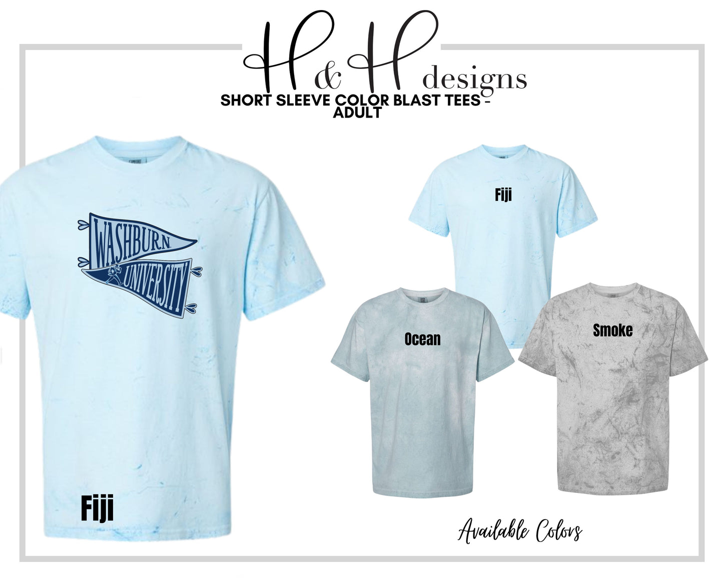 Washburn University Mascot Pennant Stack ~ Licensed Apparel ~ HHWU220