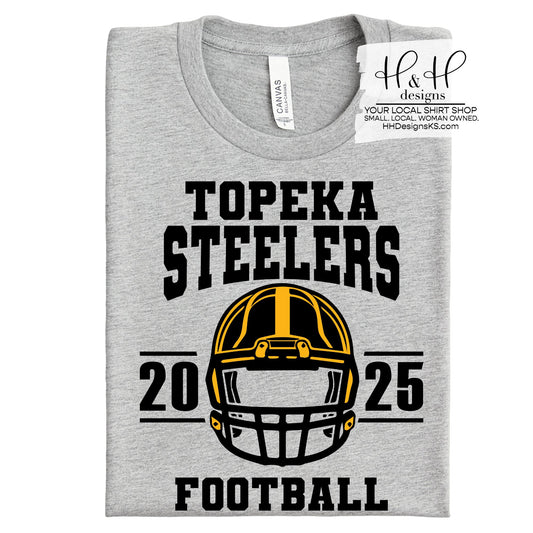 Topeka Steelers Helmet