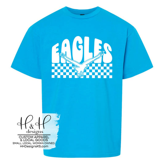 Eagles Checkered Arch ~ Indian Hills PTO Fundraiser