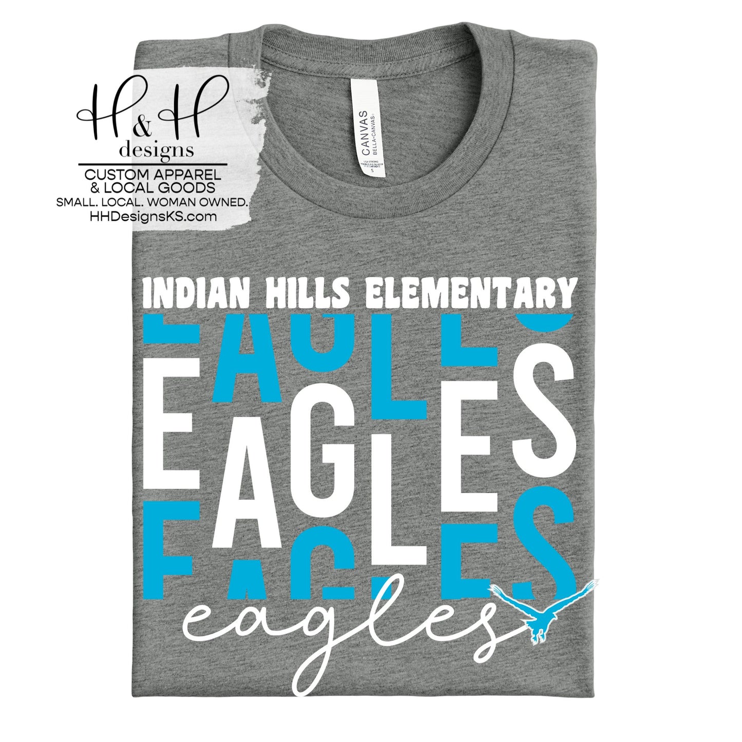 Indian Hills Eagles Rolling Block ~ Indian Hills PTO Fundraiser
