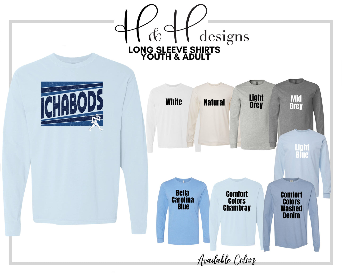 Ichabods Triple Triangle ~ Licensed Apparel ~ HHWU205