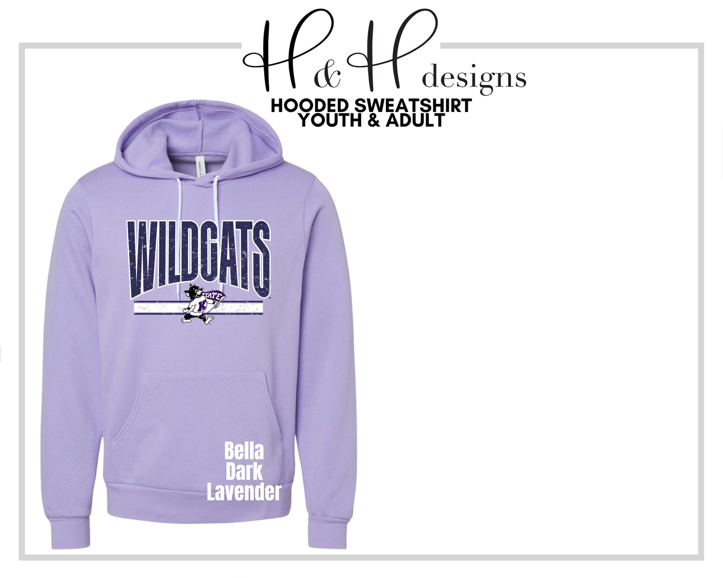 Distressed Wildcats ~ HHKSU171