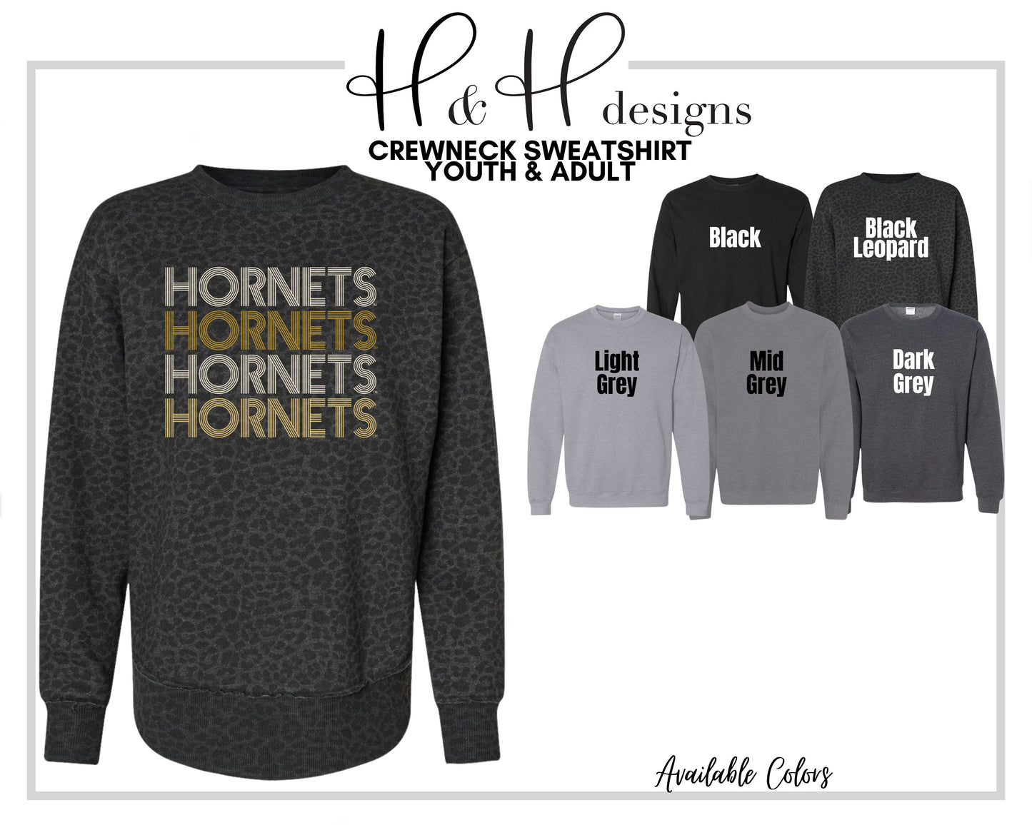 Hornets Prisma Stack ~ Licensed Apparel ~ HHESU105