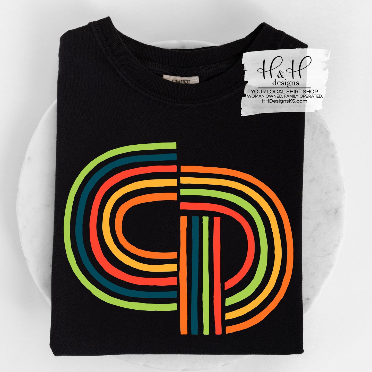 Cohort Lined Initials for Dark Colors ~ Cohort Digital