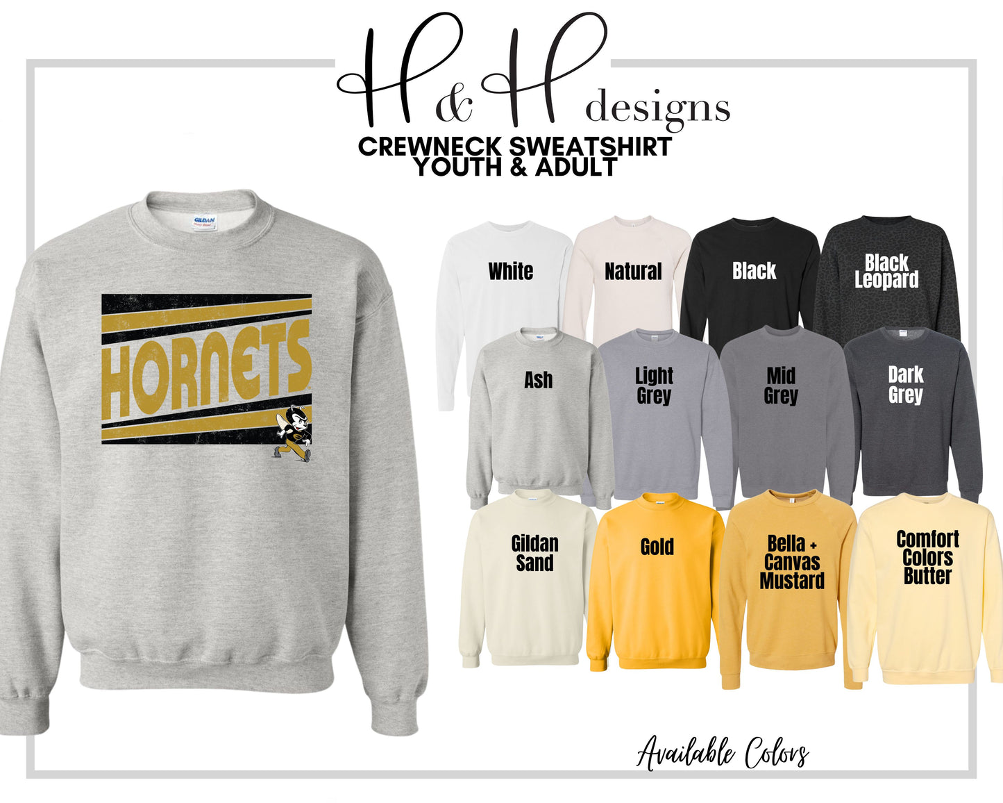 Hornets Triple Triangle ~ Licensed Apparel ~ HHESU125