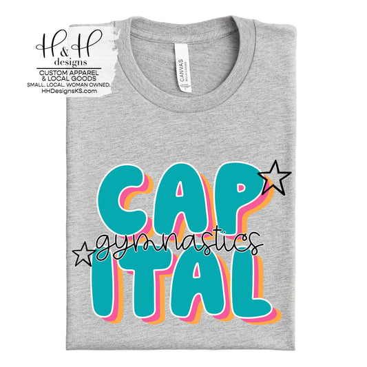 Capital Gymnastics Star Doodle ~ CGA