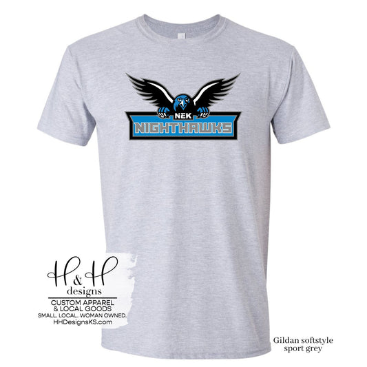 NEK Nighthawks - Full Logo ~ NEK