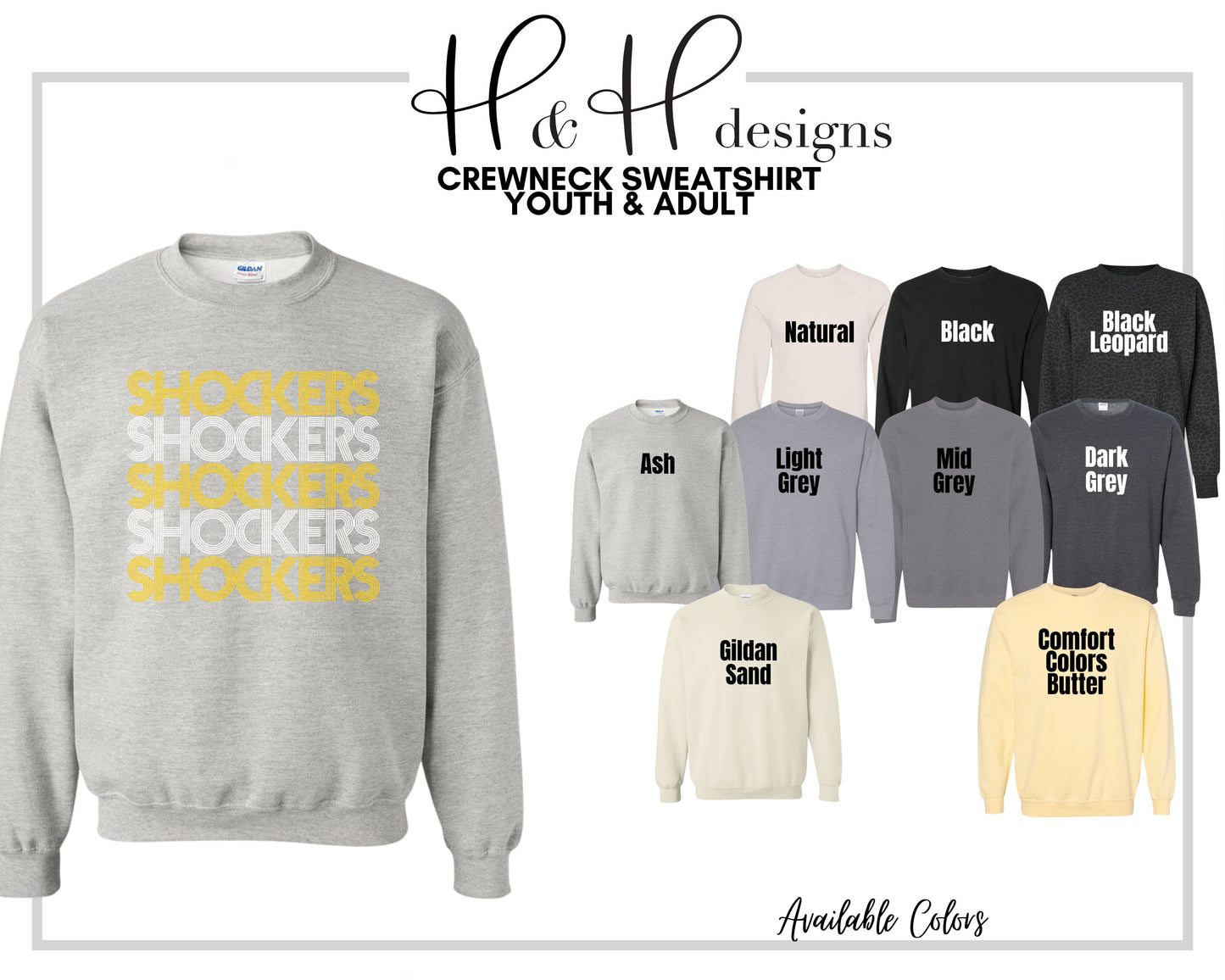 Shockers Prism Stack  ~ Licensed Apparel ~ HHWSU110