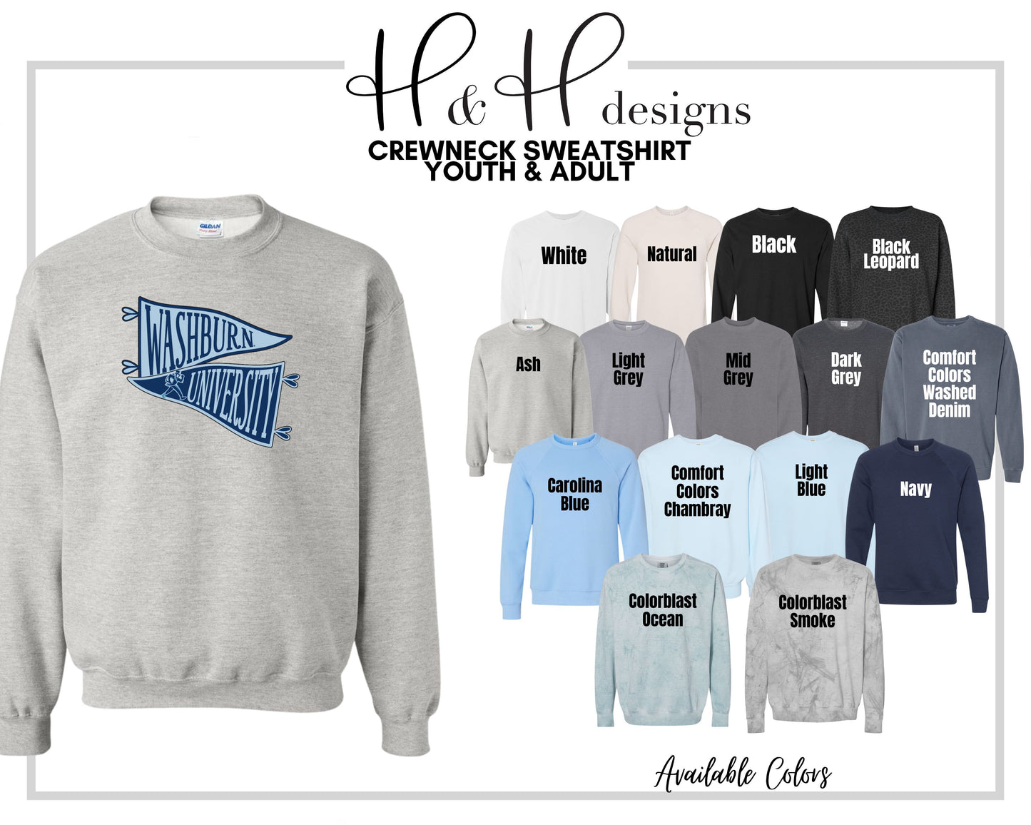 Washburn University Mascot Pennant Stack ~ Licensed Apparel ~ HHWU220