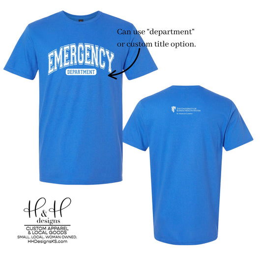 Emergency Department Curved Block ~ Custom titles available! ~ UKHS ED Design 3