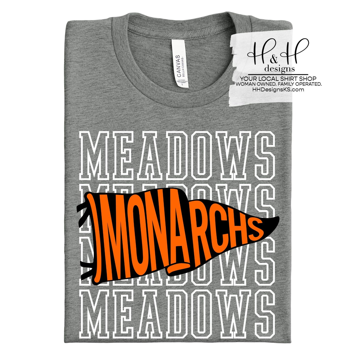 Meadows Monarchs Pennant Stack ~ HH373 ~ Meadows Fundraiser 2026