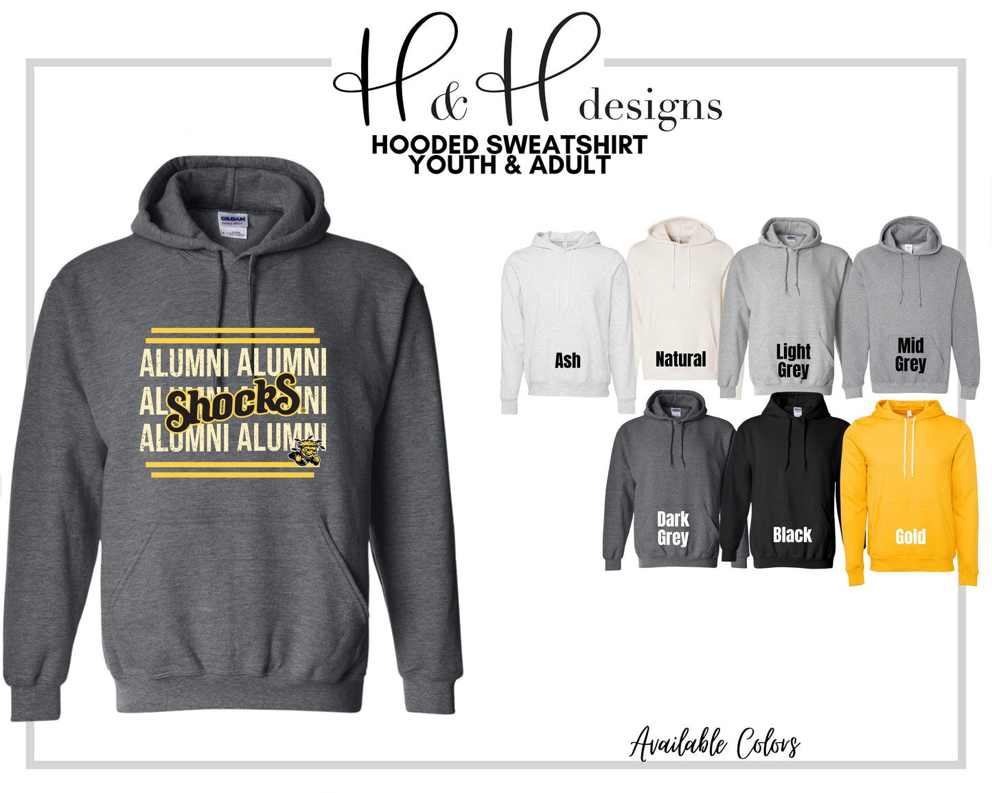 Wichita State Alumni ~ Licensed Apparel ~ HHWSU127