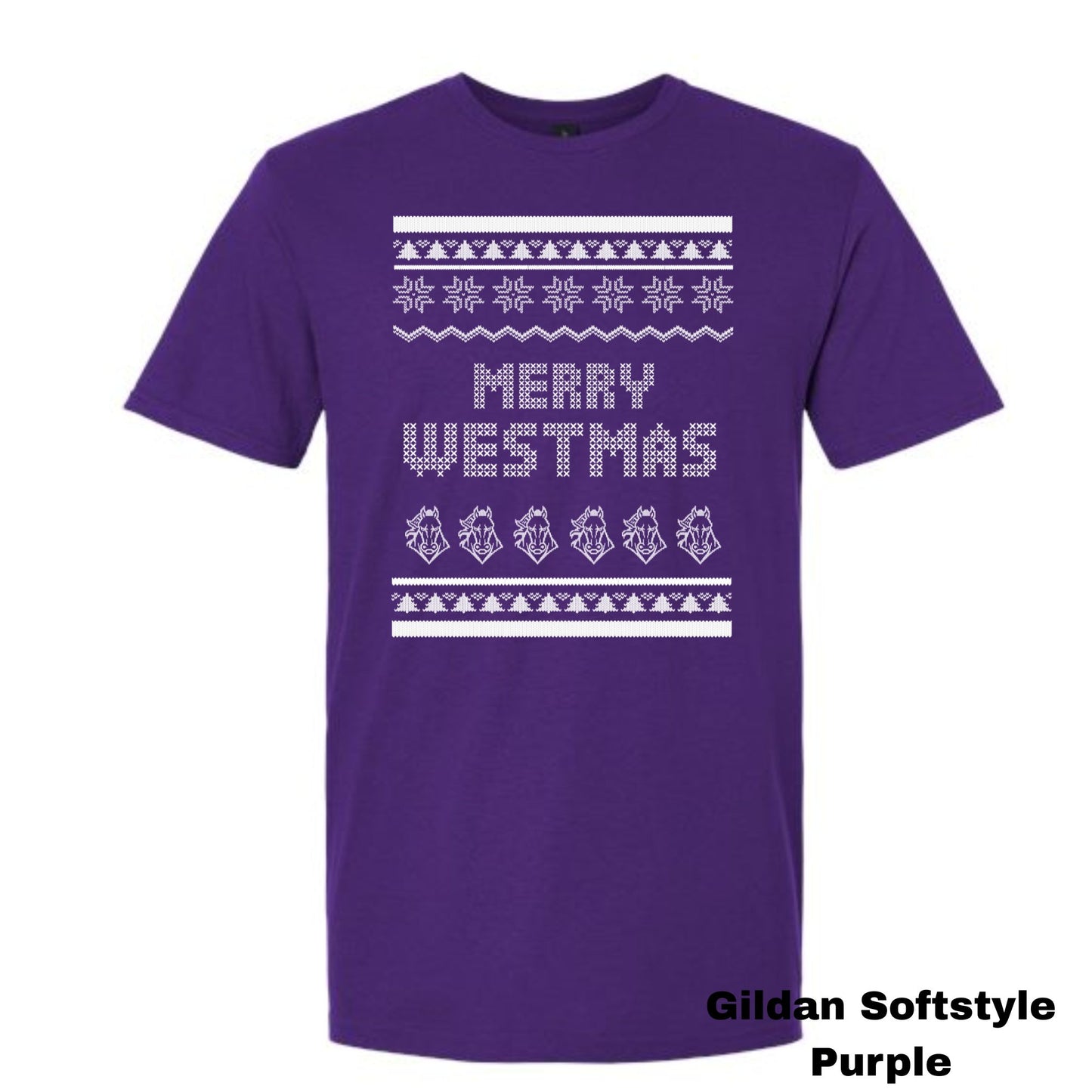 Merry Westmas ~ HH989 ~ Gildan softstyle tee
