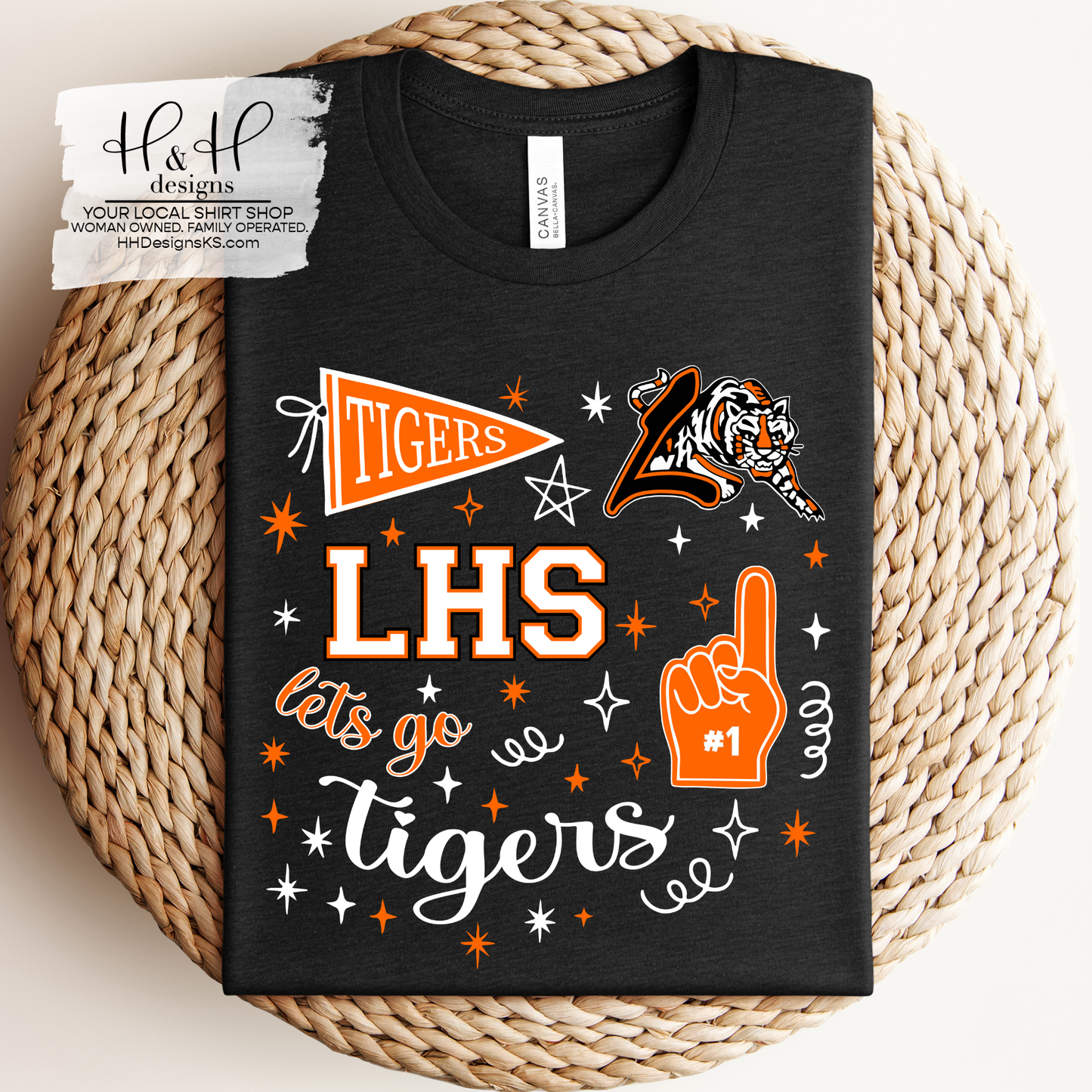 Lyndon Tigers Game Day Spirit ~ HH253