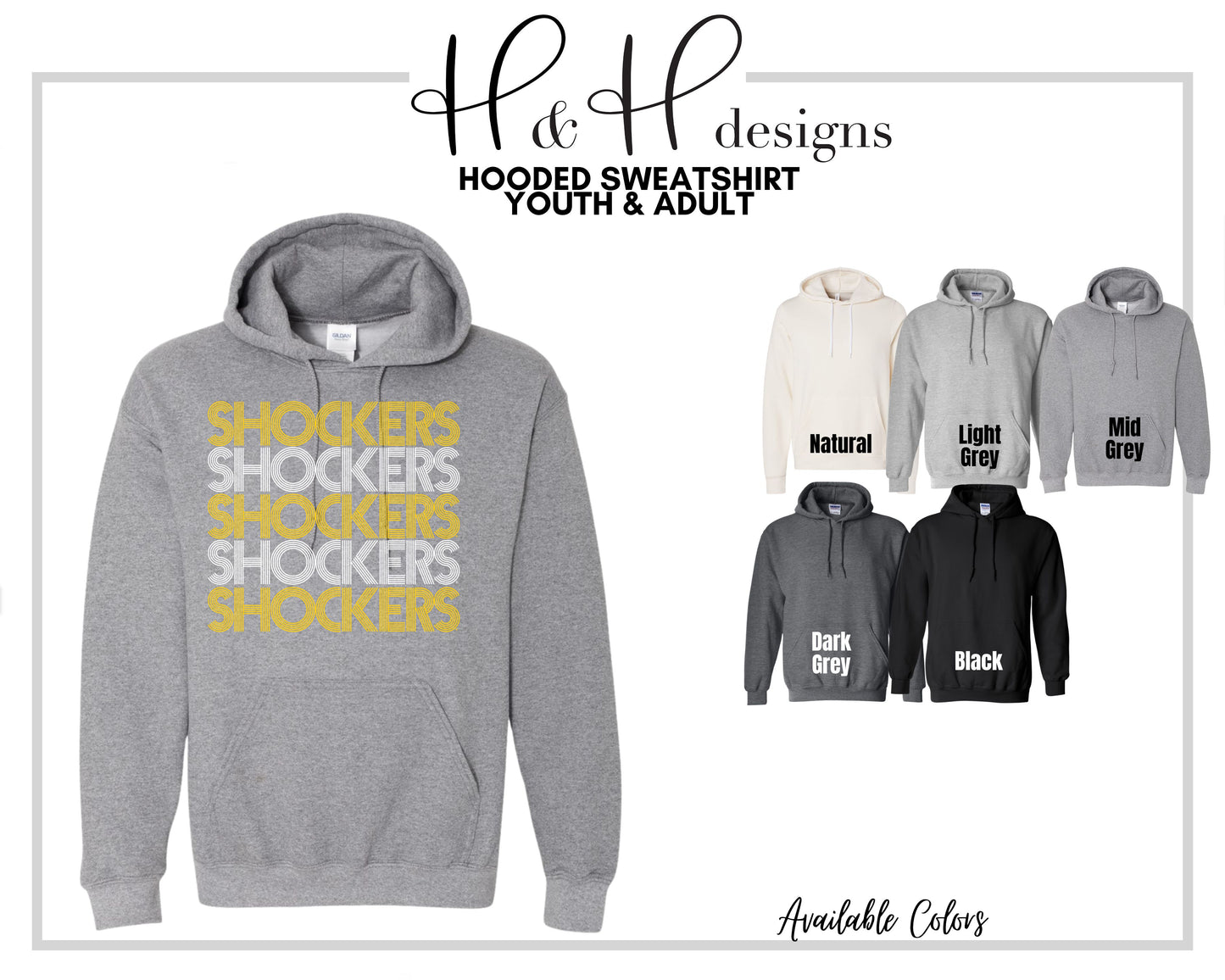 Shockers Prism Stack  ~ Licensed Apparel ~ HHWSU110