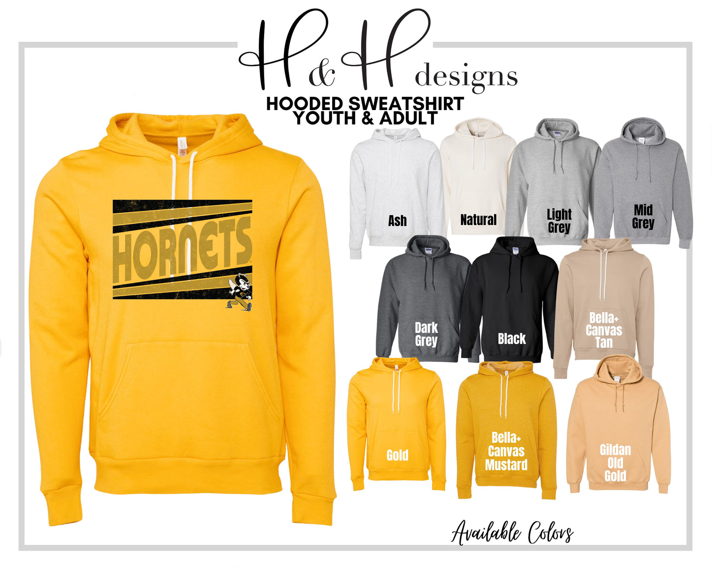 Hornets Triple Triangle ~ Licensed Apparel ~ HHESU125