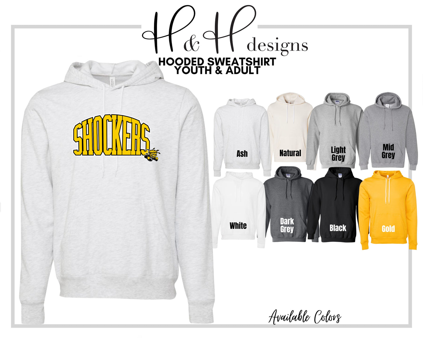 Shockers Arch ~ Licensed Apparel ~ HHWSU101