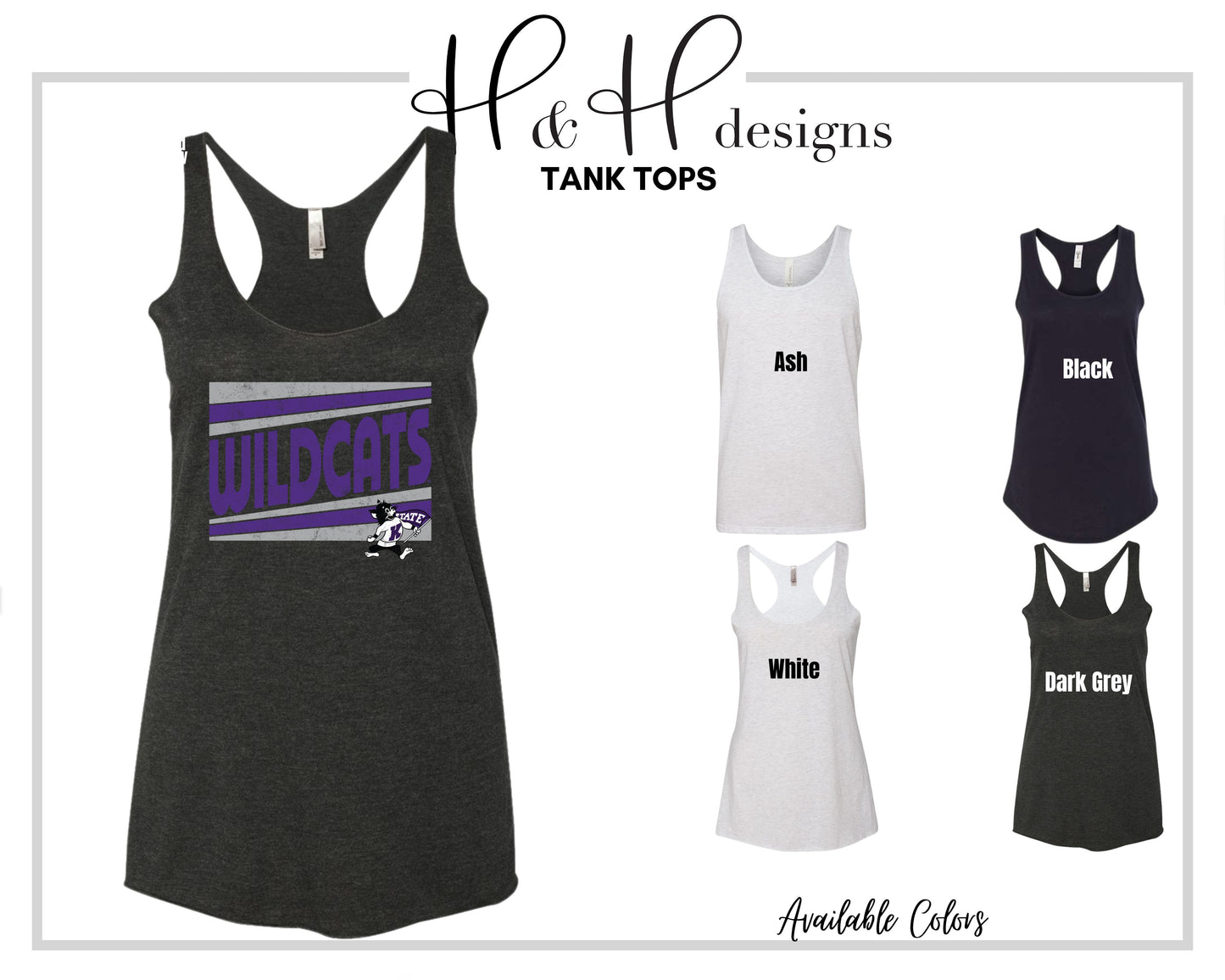 Wildcats Triple Triangle ~ Licensed Apparel ~ HHKSU181