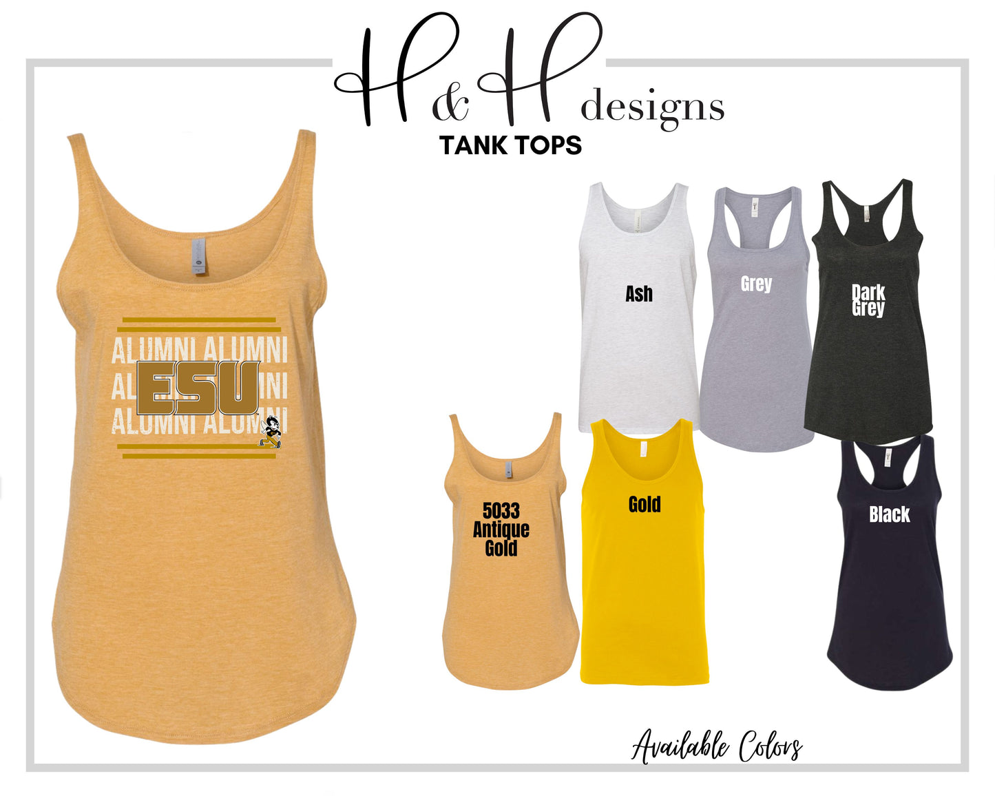 Emporia State Alumni ~ Licensed Apparel ~ HHESU140