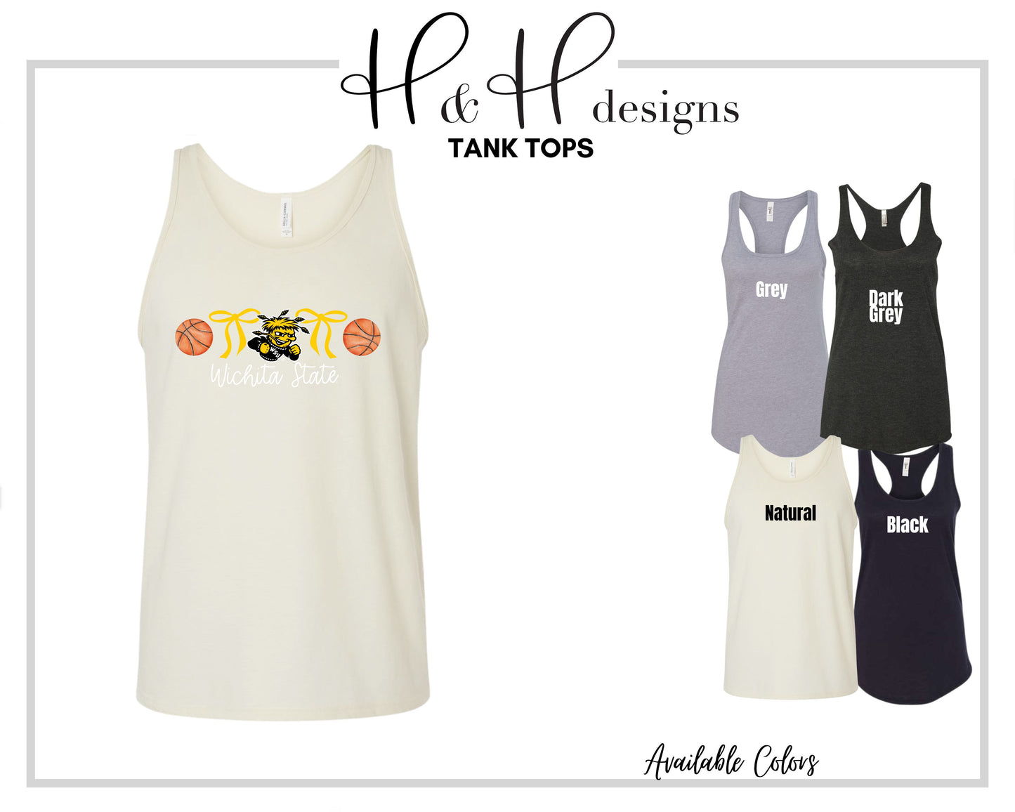 Wichita State Basketball Coquette Bows ~ Licensed Apparel ~ HHWSU114