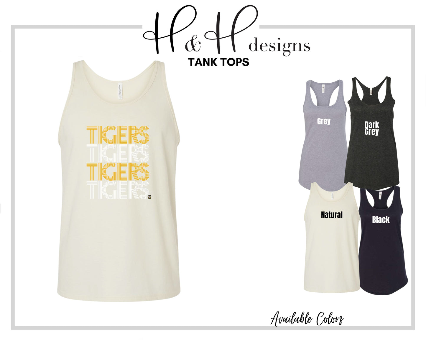 Tigers Prisma Stack  ~ Licensed Apparel ~ HHFHSU110