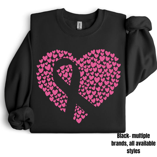 Heart of Hearts on Black ~ St. Francis Race Against Breast Cancer Fundraiser