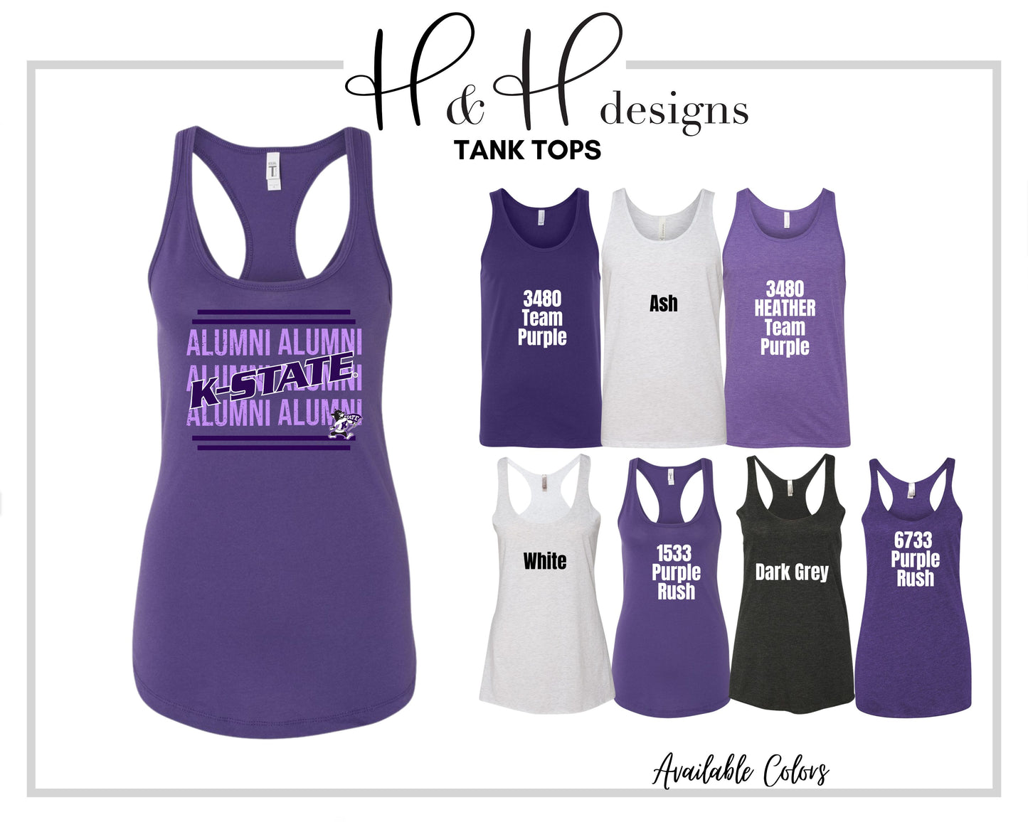 K-State Alumni ~ Licensed Apparel ~ HHKSU195